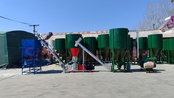 Industrial Feed Pellet Production Line