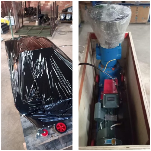 Client collected pellet machine from Nairobi warehouse