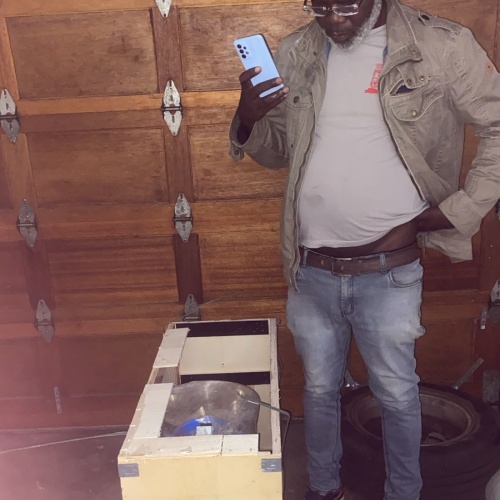 Customers Collected Electric Feed Pellet Machine From Johannesburg Warehouse