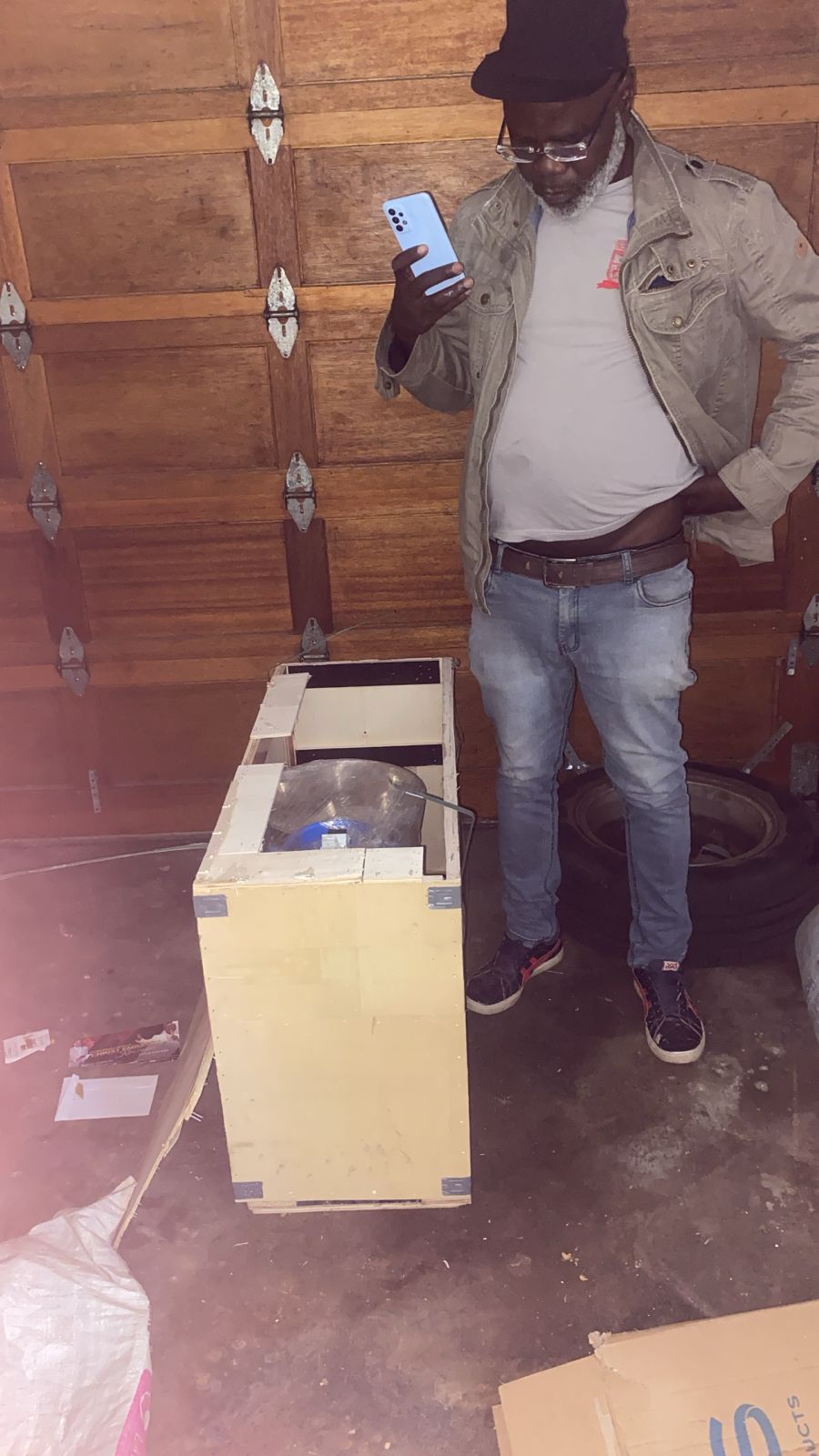 Customers Collected Electric Feed Pellet Machine From Johannesburg Warehouse Customers Collected Electric Feed Pellet Machine From Johannesburg Warehouse
