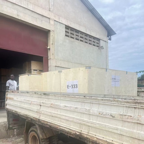 Agents Collected Chaff Cutter Machine from Ghana warehouse Agents Collected Chaff Cutter Machine from Ghana warehouse