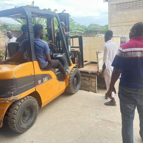 Agents Collected Chaff Cutter Machine from Ghana warehouse Agents Collected Chaff Cutter Machine from Ghana warehouse