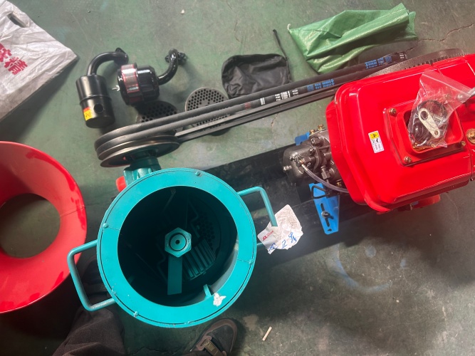 New model electric diesel rotating feed pellet machine New model electric diesel rotating feed pellet machine