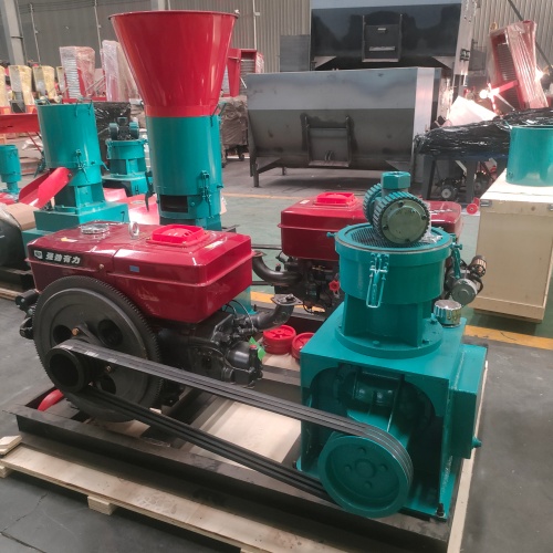New model electric diesel rotating feed pellet machine New model electric diesel rotating feed pellet machine