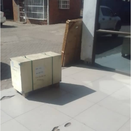 Zimbabwe clients Picked Electric Feed Pellet Machine from Harare warehouse Zimbabwe clients Picked Electric Feed Pellet Machine from Harare warehouse